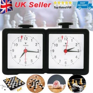 Chess Clock Chess Timer for Board Games Professional Count UP Down Portable New - Picture 1 of 9