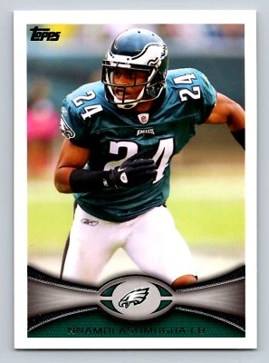 2012 Topps 71 Nnamdi Asomugha Philadelphia Eagles - Image 1 of 2