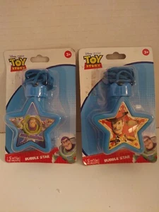 Disney Pixar Buzz Light-Year And Woody Bubble Star Toy - Picture 1 of 5