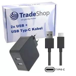 USB 3.1 Typ-C Netzteil Ladegerät 2,4A für Lenovo Yoga Tab 3 Plus - Bild 1 von 4