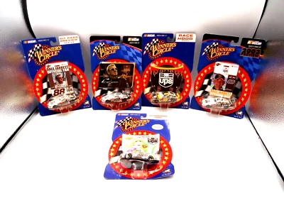 NASCAR Winner's Circle lote de 5 Dale Jarrett UPS escala 1/64-Muppets, caminhão de corrida - Imagem 1 de 4