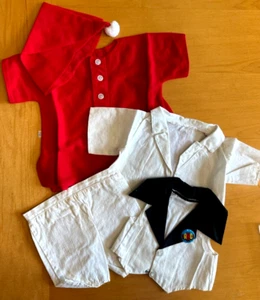 Peanuts Snoopy Wardrobe Clothes for 18 inch Snoopy Plush (2) Outfits - Picture 1 of 3