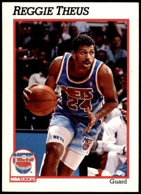 Reggie Theus #138 1991-92 Hoops - Image 1 of 2