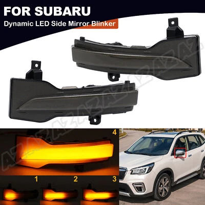 Luz de señal de giro del espejo lateral para Subaru Forester 2019-up Subaru Impreza 2017-up Foto 1 de 4
