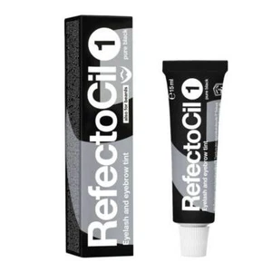 Refectocil Eyebrow Eyelash Tint 1.0 Pure Black 15 ml ( 2 Pack ) - Picture 1 of 1