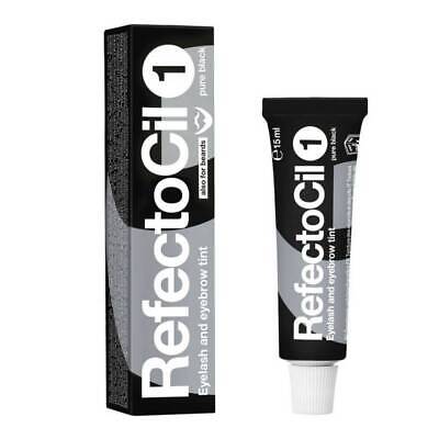 Refectocil Eyebrow Eyelash Tint 1.0 Pure Black 15 Ml • 12.19€