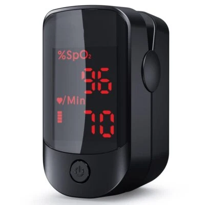GENERIC Pulse Oximeter Oxygen Monitor Finger Adults Heart Rate Blood Glucose Medical