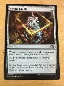Vexing Bauble (212) Modern Horizons 3 MH3 MTG Magic - Picture 1 of 2