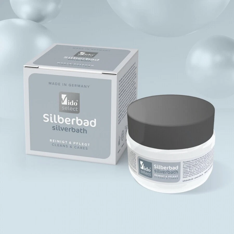 wie Silbo Silberpflege Silberputzmittel Münzen Schmuck Silberbad Tauchbad Vido - Bild 1 von 1