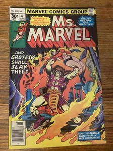 Ms. Marvel #6 (1977) High Grade Rare! - Picture 1 of 12