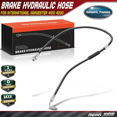 Manguera hidráulica de freno trasero izquierdo o derecho para International Harvester 4100 4300 Foto 1 de 4