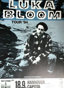 LUKA BLOOM 1994 HANNOVER - orig. Concert Poster - Konzert Plakat - DIN A1 - Picture 1 of 1