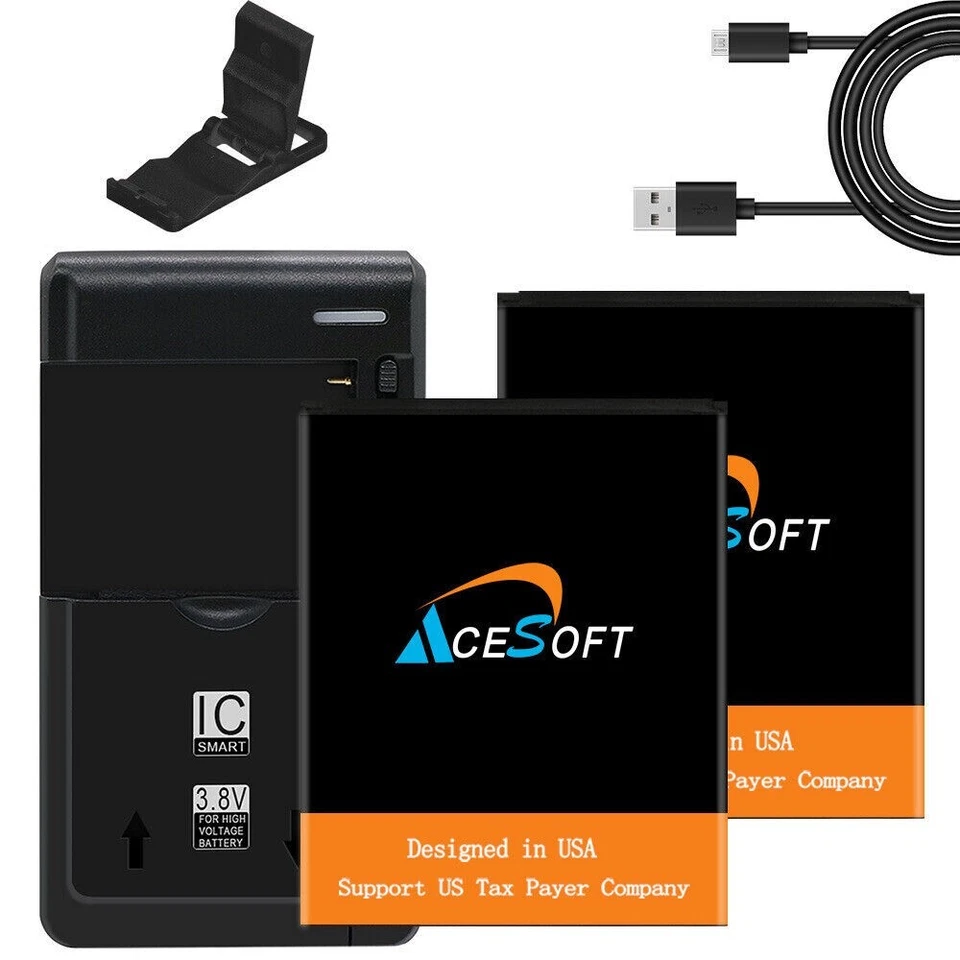 Cable Cargador Batería Extra Alta Calidad 2x 3300mAh para Motorola Moto E6 XT2005DL Foto 1 de 1