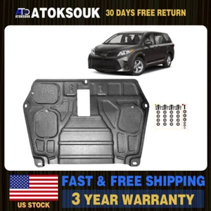 Cubierta protectora contra salpicaduras negra para motor automático Toyota Sienna 2011-2020 - Imagen 1 de 12