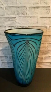 Dale Tiffany Loyola Art Glass Vase - Picture 1 of 12