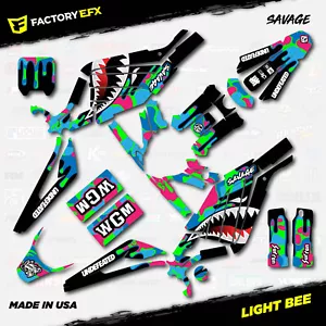 Kit de gráficos CMGK Camo Savage Racing se adapta a Sur-Ron Light Bee todos los años Surron - Imagen 1 de 2
