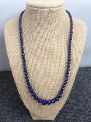  Jay King mine finds毕业蓝色青金石DTR 925项链  — 第 1/4 张图片