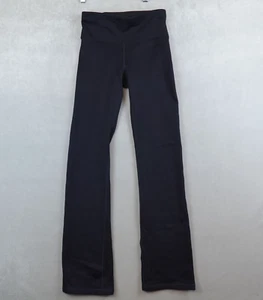 ATHLETA Altitude Pant Polartec Power Stretch Womens XS Black Flare Stash Pocket - Picture 1 of 10
