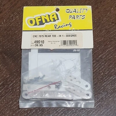 OFNA Racing 49010 CNC Aluminum REAR Toe-In 1-3 Degrees NIP NOS Vintage - Image 1 of 2