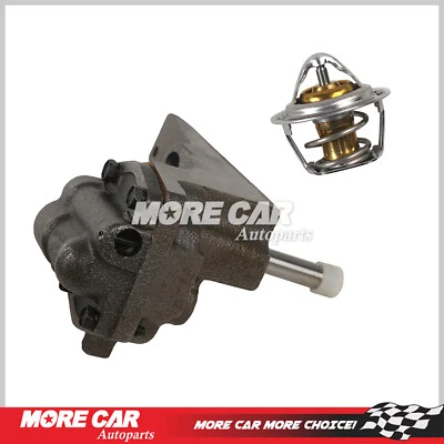 Conjunto de carcasa termostato bomba de aceite apto para 94-03 Chevrolet S10 GMC Sonoma 2,2 L Foto 1 de 4
