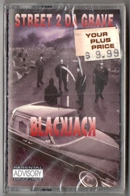 BLACKJACK Street 2 Da Grave SEALED Gangsta Rap G-Funk Tape Ghetto Mafia 1993 - Image 1 of 3