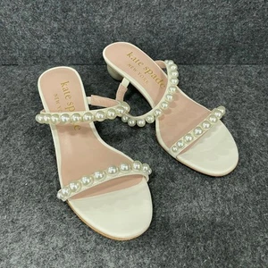 KATE SPADE Palm Springs Slide Pearls Women's Size 9 B - Picture 1 of 7