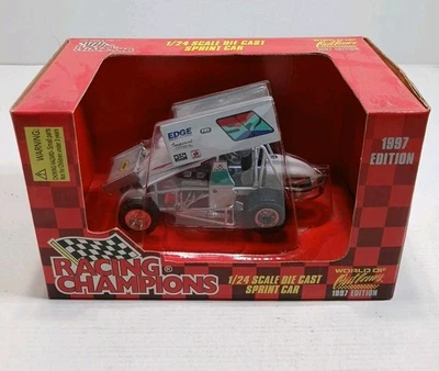 Coche sprint 1997 Racing Champions World of Outlaws # 92 Kenny Jacobs Foto 1 de 4
