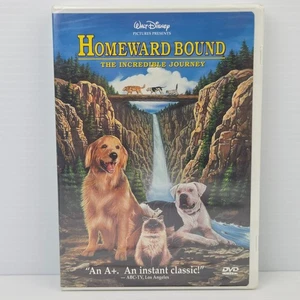 Homeward Bound: The Incredible Journey DVD Movie 1993 Walt Disney Family Reg 1 - Picture 1 of 2