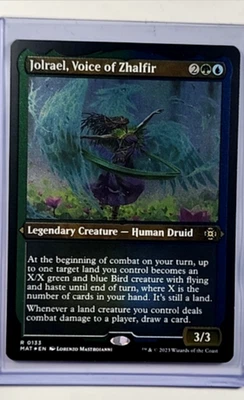 MTG Magic The Gathering The Aftermath Foil Etched #133 Jolrael Voice of Zhalfir - Image 1 of 2