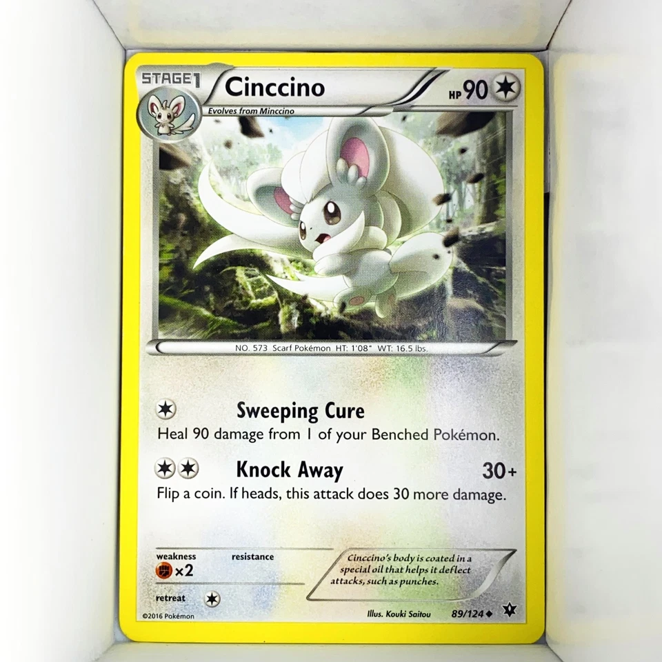 Cinccino 89/124 Uncommon XY—Fates Collide English - Image 1 of 1