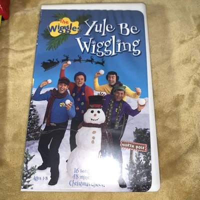 The Wiggles: Yule Be Wiggling (VHS, 2001) Christmas Holiday 16 Songs SEALED - Image 1 of 4