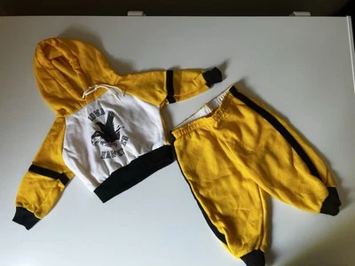 VTG JCPenny Iowa Hawkeye Infant Size 1 Yellow, Black, and White Hoodie and Pants - Image 1 of 4