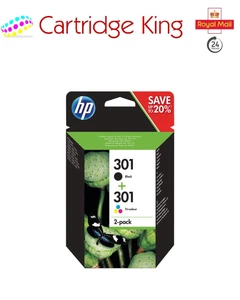 HP 301 ink 2-pack for Deskjet 1050A ink - Afbeelding 1 van 6