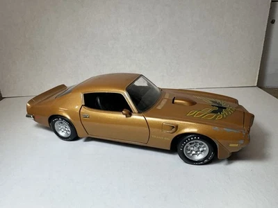 Ertl 1973 Pontiac Trans Am Gold 10th Anniversary 1:18 Diecast (RARE / READ) - Image 1 of 4