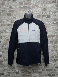 CRAFT SPORTSWEAR MENS Warm TRACK JACKETS IN BLUE AND WHITE SIZE XL - Picture 1 of 15