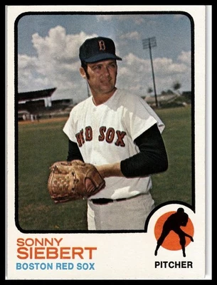 1973 Topps #14 Sonny Siebert - Image 1 of 2