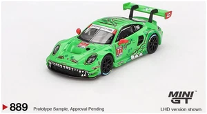 Mini GT MGT00889LHD Porsche 911 GT3 R #77 AO Racing 2024 IMSA Daytona 24 Hrs ... - Foto 1 di 3