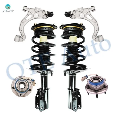 Braço de controle inferior dianteiro 6 peças - cubo de roda - apoio de suspensão rápido para 1998-2001 Buick Park Avenue - Imagem 1 de 4