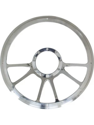 Billet Specialties Steering Wheel Standard Edge 14 in Diameter 6-Spoke (30971) - Image 1 of 4