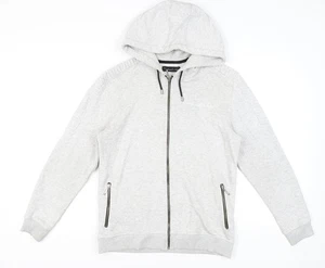 Condemned Nation Men's XL Grey Full Zip Hoodie - Picture 1 of 12