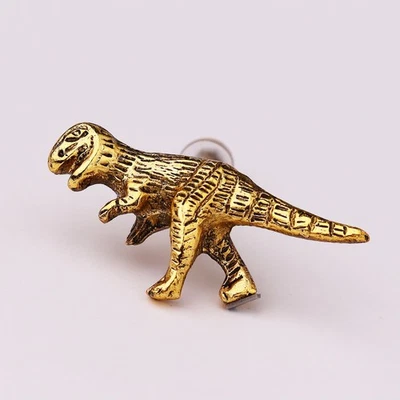 Golden Dinosaur Aluminium Dresser Knobs Ideal for Drawer Cabinet Wardrobe 1 PC - Image 1 of 4