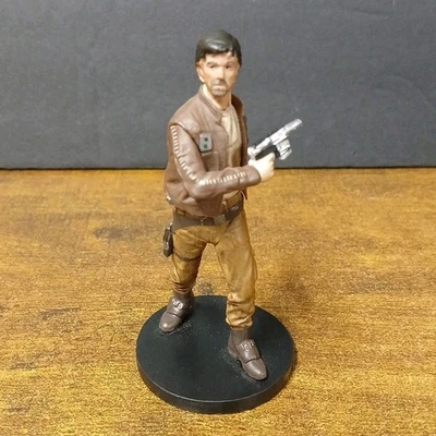 Figura de PVC Star Wars Rogue One Cassian Andor 4"" adorno de pastel Foto 1 de 3