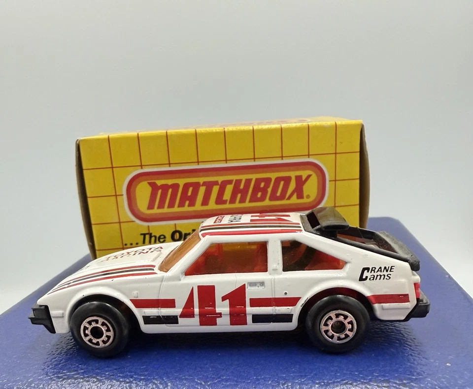 De colección 1984 Matchbox #39 Toyota Supra Racing #41 grúa levas Macao con caja como nuevo Foto 1 de 4