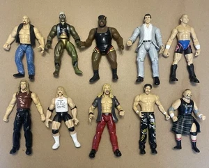 Vintage WWE & WWF Wrestling Action Figures  Jakks Lot of 10 - Picture 1 of 23