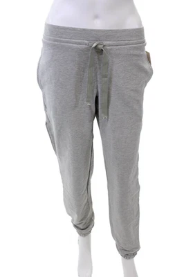 Calvin Klein Womens Cotton Drawstring Waist Lounge Jogger Pants Gray Size XS - Image 1 of 4