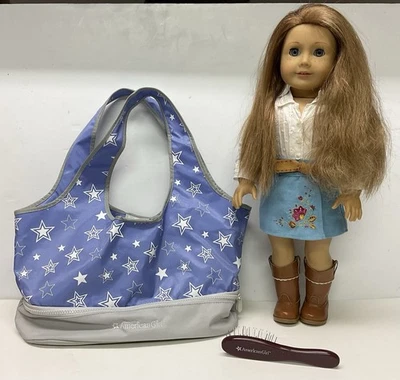 American Girl Doll 2007 Cowgirl Nicki Doll of The Year Retired With Carry Bag - Image 1 of 4