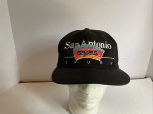 Vintage 90s San Antonio Spurs Twins Enterprises SnapBack Hat Cap NBA Basketball - Bild 1 von 7