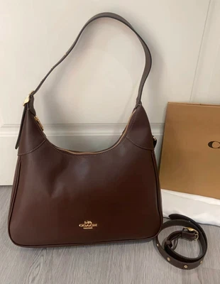 Bolso de hombro Coach Ella para mujer Espresso CCE48 Outlet NUEVO Foto 1 de 4