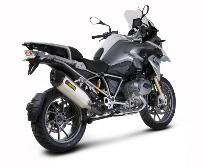Pot D'Échappement Akrapovic Titane Fond Carbone BMW R 1200 GS R1200GS Aventure - Photo 1/1