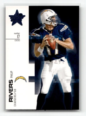 2007 Leaf Rookies & Stars #98 Philip Rivers  San Diego Chargers - Image 1 of 2
